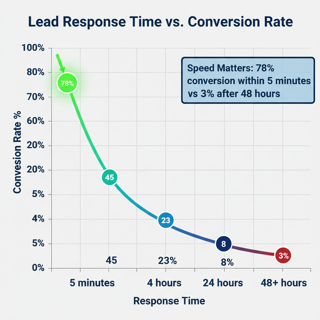 Lead Response Time Impact on Conversion Rates