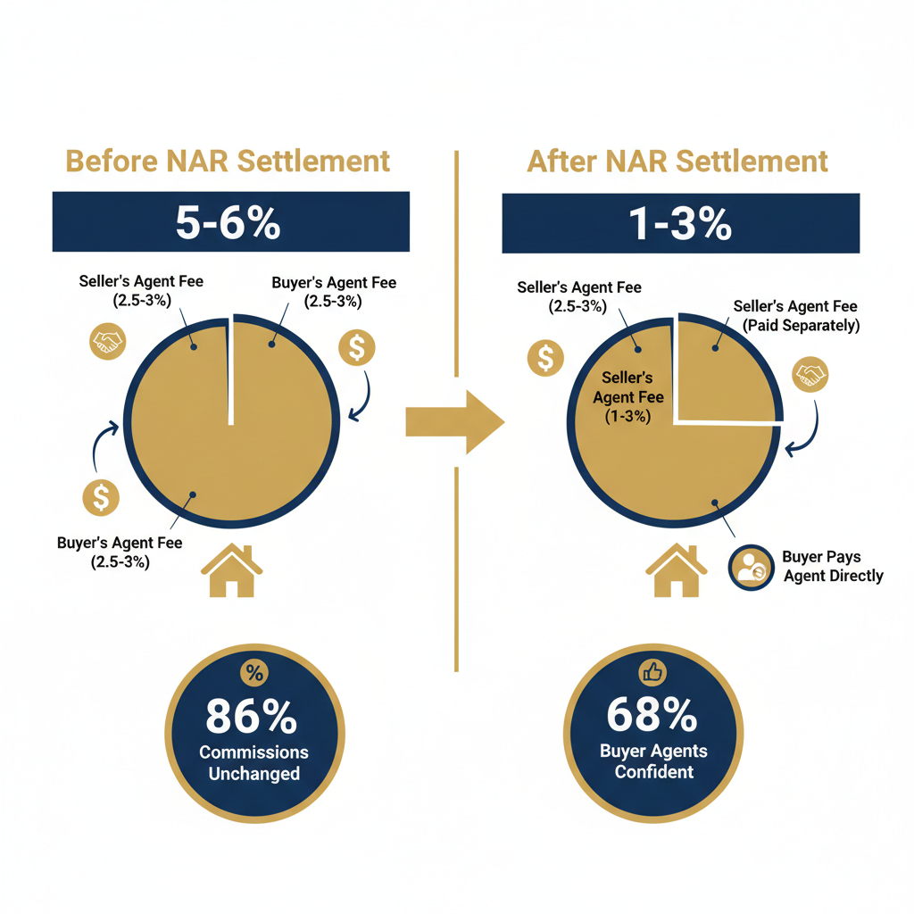 Commission structures comparison infographic