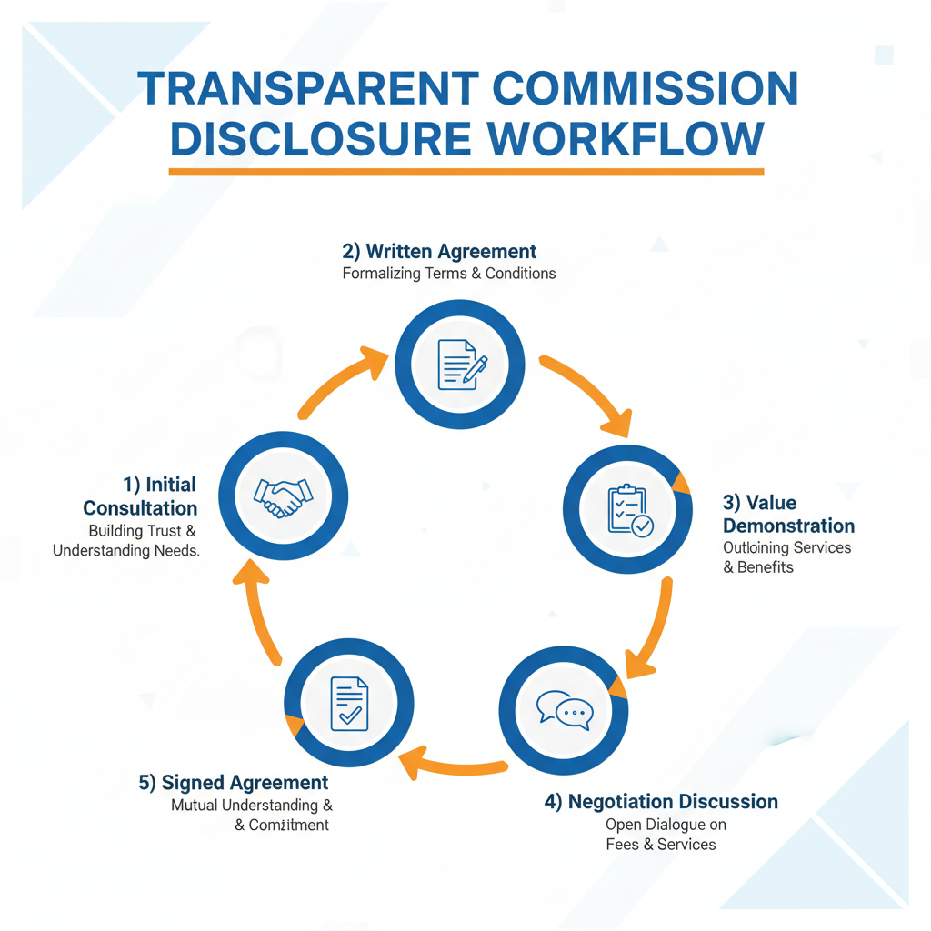 Transparent Commission Disclosure Process