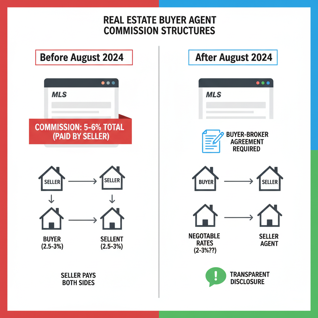 Buyer Agent Commission Structure Before vs After